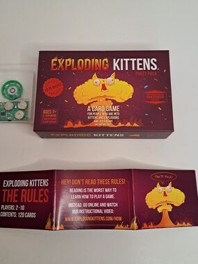 Exploding Kittens Party Pack Card Game 2-10 Players Ages 7+